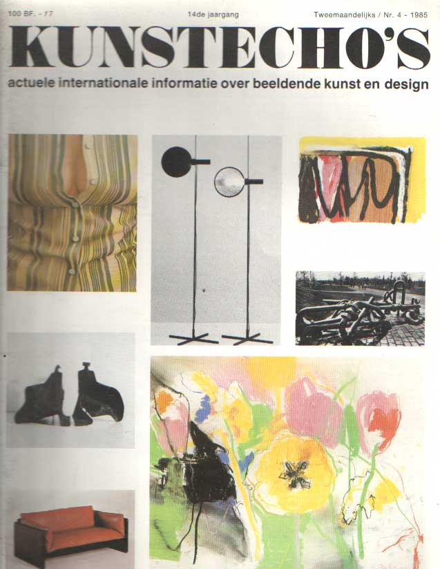 Wiemeersch, Albert van (hoofdredactie) - Kunstecho's. Actuele internationale informatie over beeldende kunst en design. 1977: nr. 10; 1978: nrs. 1 t/m 8; 1979: nrs. 1, 2, 4, 5, 6; 1980: nrs. 1 t/m 6; 1981: nrs. 1 t/m 6; 1982: nrs. 1 t/m 6; 1983: nrs. 1 t/m 6; 1984: nrs. 1 t/m 6; 1985: nrs. 1 t/m 5..
