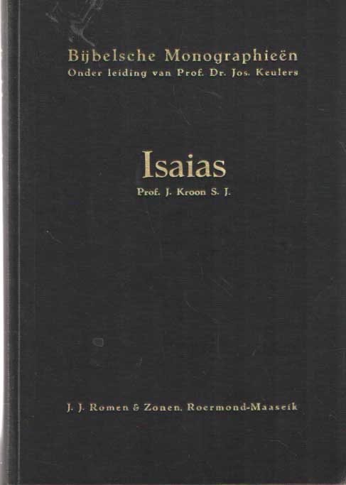 Kroon, J. - Isaias.