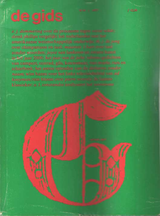 Constandse, H. Mulisch e.a. (redactie), A.L. - De Gids. Algemeen Cultureel Maandblad. Honderdveertigste jaargang, 1977 no. 9/10.