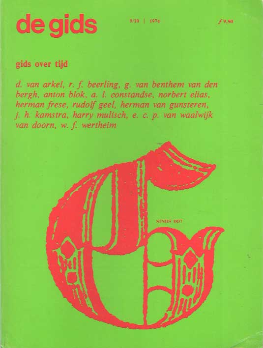 Constandse, H. Mulisch e.a. (redactie), A.L. - De Gids. Algemeen Cultureel Maandblad. Honderdzevenendertigste jaargang, 1974 no. 9/10.