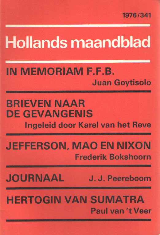 Poll (redactie), K.L. - Hollands maandblad. 341 (1976) .