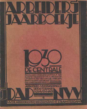  - Arbeiders jaarboekje voor 1930. Twee-en-dertigste jaargang.