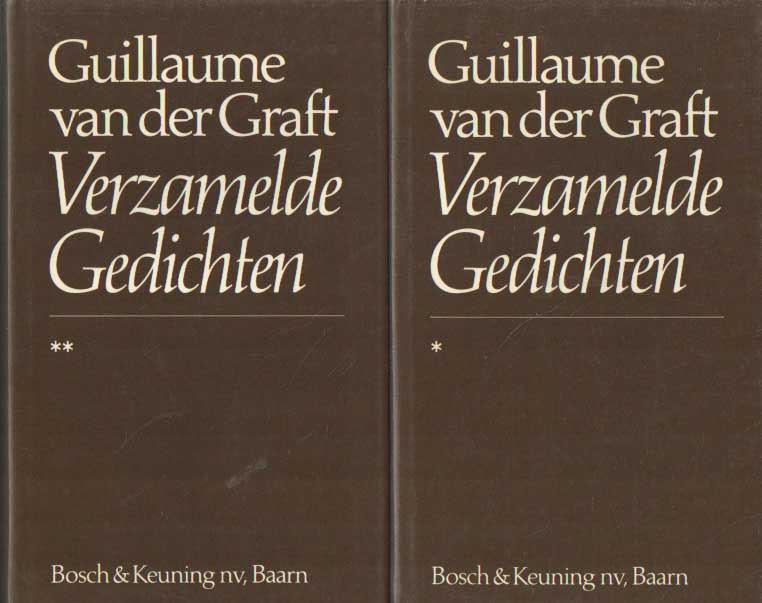 Graft, Guillaume van der - Verzamelde gedichten. (2 vols).
