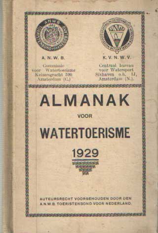  - Almanak voor watertoerisme 1929.