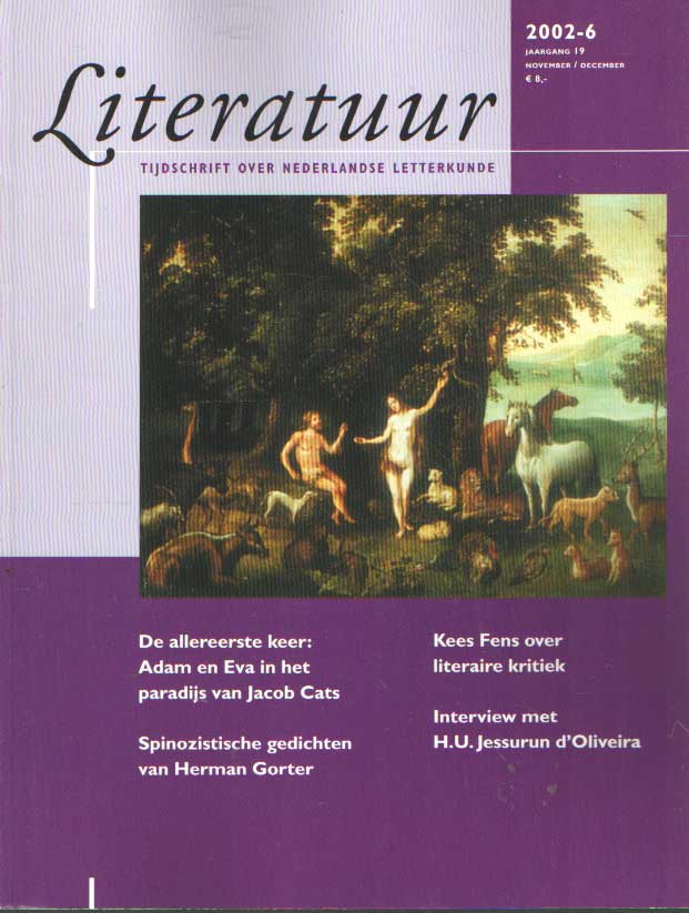 Oosterman, Johan e.a. (red.) - Literatuur, magazine over Nederlandse letterkunde (diverse nummers).