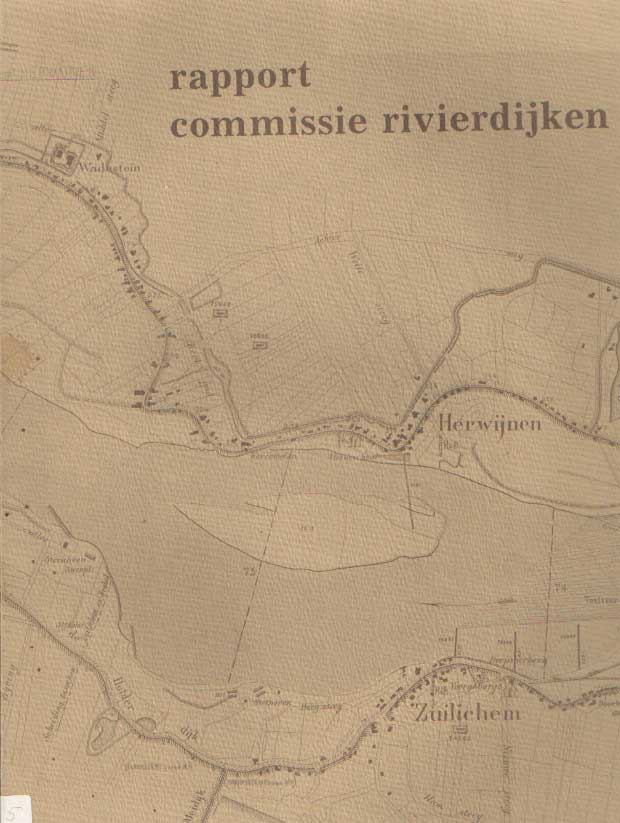 Becht, C.J.G. - Rapport commissie rivierdijken (2 delen).