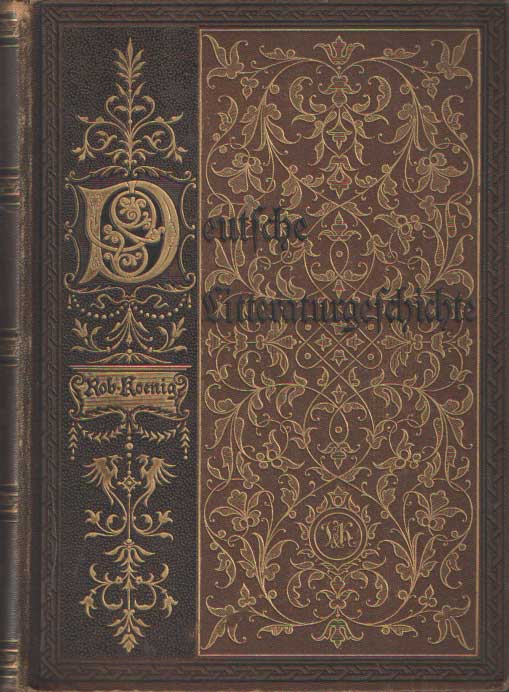 Koenig, Robert - Deutsche Litteraturgeschichte.