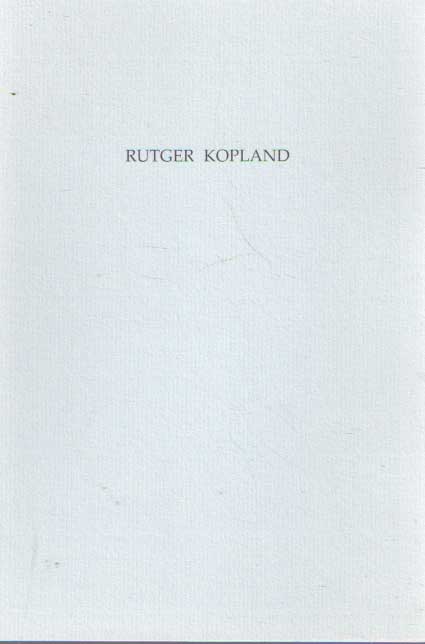 Kopland, Rutger - Pozie / Poetry..